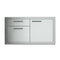 42" 304 Steel Door and Drawer