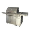 Cart with side burner (add to grill cart/ships with conversion kit)
