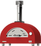 Countertop Wood-Fired Oven in Red