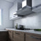 Sleek Contemporary Wall Mount Hood