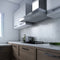 Sleek Contemporary Wall Mount Hood