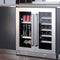 30" Beverage/Wine Double Door