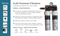 In-Line Drinking Water Filtration System Replacement Cartridges