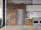 24-inch Built-in Freezer Column, Stainless Steel Panel Ready