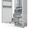 24-inch Built-in Freezer Column, Stainless Steel Panel Ready