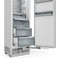 24 Inch Built-in Refrigerator Column, Panel Ready