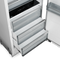 30 Inch Built-in Refrigerator Column, Stainless Steel Panel Ready