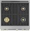 30" Dual-Fuel Professional Range with 4 Burners