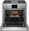 36" Dual-Fuel Professional Range with 4 Burners and Griddle