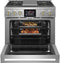 36" Dual-Fuel Professional Range with 4 Burners and Griddle