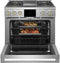 36" Dual-Fuel Professional Range with 4 Burners and Griddle