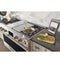 36" Dual-Fuel Professional Range with 4 Burners and Griddle