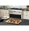 36" Dual-Fuel Professional Range with 4 Burners and Griddle