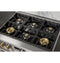36" Dual-Fuel Professional Range with 4 Burners and Griddle