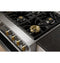 36" Dual-Fuel Professional Range with 4 Burners and Griddle