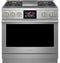 36" Dual-Fuel Professional Range with 4 Burners and Griddle