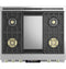 36" Dual-Fuel Professional Range with 4 Burners and Griddle