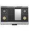 48" Dual-Fuel Professional Range with 4 Burners, Grill, and Griddle