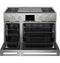 48" Dual-Fuel Professional Range with 4 Burners, Grill, and Griddle