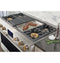 48" Dual-Fuel Professional Range with 4 Burners, Grill, and Griddle