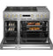 48" Dual-Fuel Professional Range with 6 Burners and Griddle