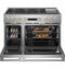 48" Dual-Fuel Professional Range with 6 Burners and Griddle