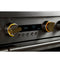 48" Dual-Fuel Professional Range with 6 Burners and Griddle