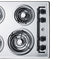 24" Wide 230V 4-Burner Coil Cooktop