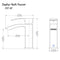 Zephyr Single Handle Bath Faucet In Chrome