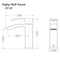 Zephyr Single Handle Bath Faucet In Chrome