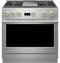 36" All Gas Professional Range with 4 Burners and Griddle