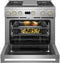 36" All Gas Professional Range with 4 Burners and Griddle