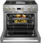 36" All Gas Professional Range with 4 Burners and Griddle