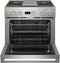 36" All Gas Professional Range with 4 Burners and Griddle