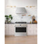 36" All Gas Professional Range with 6 Burners