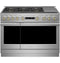 48" All Gas Professional Range with 6 Burners and Griddle