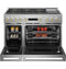 48" All Gas Professional Range with 6 Burners and Griddle
