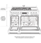48" All Gas Professional Range with 6 Burners and Griddle