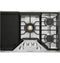 30" Deep-Recessed Gas Cooktop