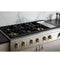 48" Professional Gas Rangetop with 6 Burners and Griddle