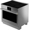 36" Induction Professional Range with 5 elements