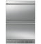 24" Double-Drawer Refrigerator