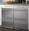 24" Double-Drawer Refrigerator