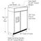 36" Panel-Ready Built-In Side-by-Side Refrigerator with Dispenser