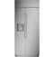 36" Built-In Side-by-Side Refrigerator with Dispenser