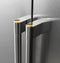 36" Built-In Side-by-Side Refrigerator with Dispenser