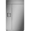 48" Built-In Side-by-Side Refrigerator with Dispenser