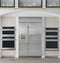 48" Built-In Side-by-Side Refrigerator with Dispenser