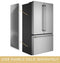 Stainless Steel Side Panels for French Door Bottom Freezer - Left