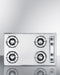 30" Wide 4-Burner Gas Cooktop